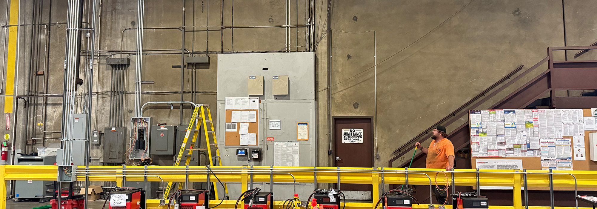 Electrical Wires in warehouse